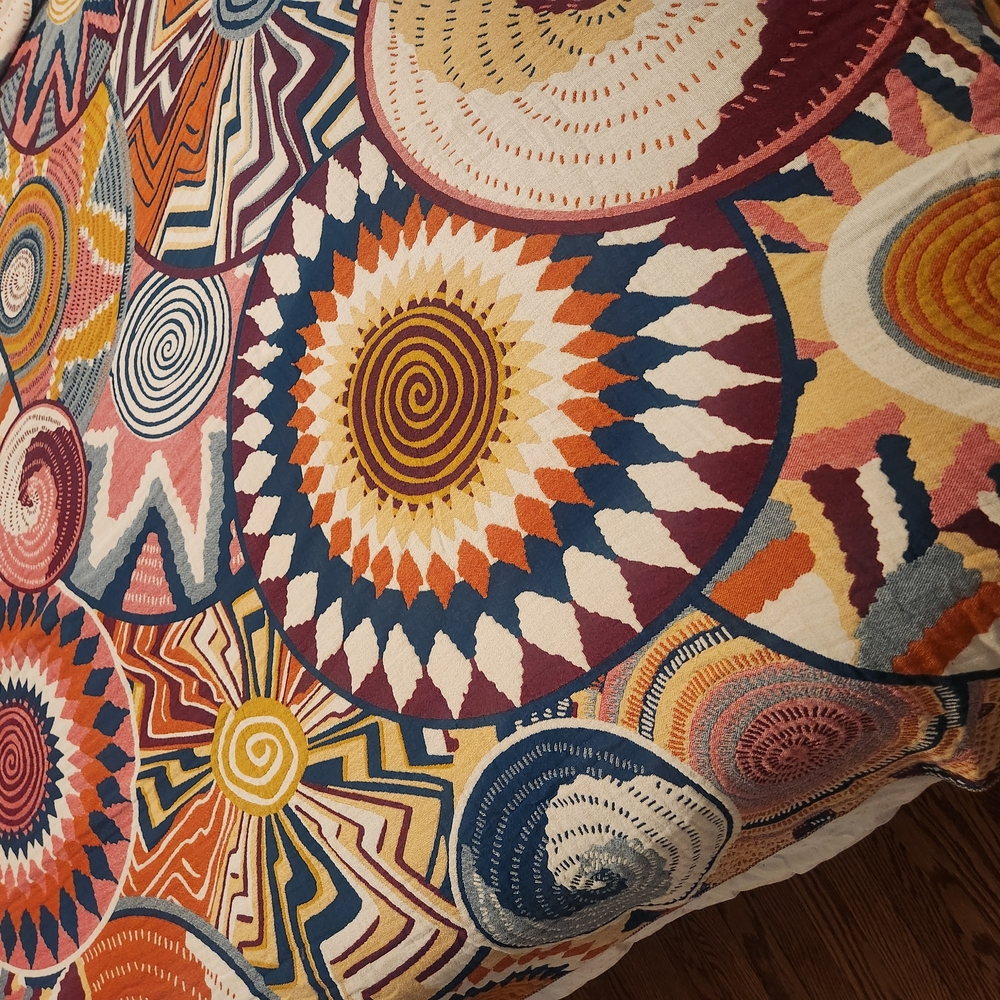 Light Weight Rainbow Queen Size Quilt
